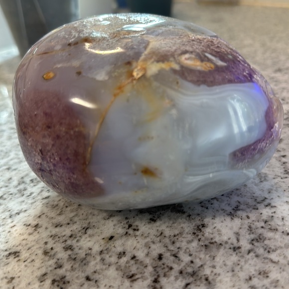 Amethyst Agate Egg - Picture 13 of 16